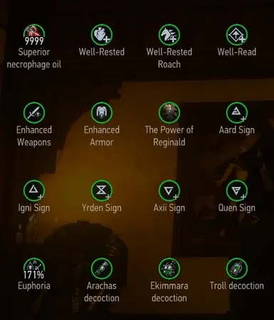 Oil Charges 9999 Tab (without Everlasting Oils)