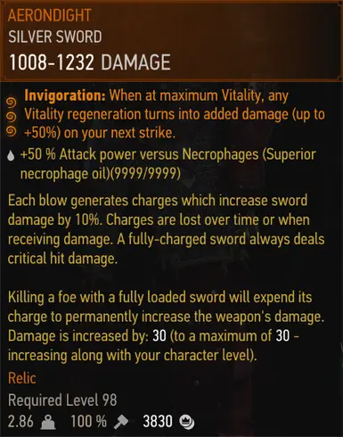 Oil Charges 9999/9999 (without Everlasting Oils)