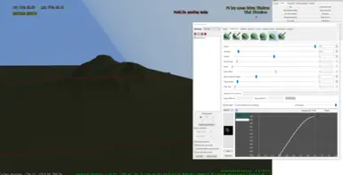 preview on redkit's stamptool and settings(radius, intensity)