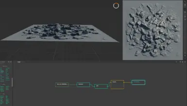 You can also edit the heightmap on cg software