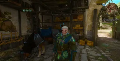 Saving an unnamed character build