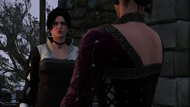 Yennefer lookat fix - Before (with Bubull's hair)