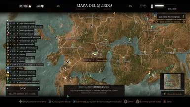 All Quest Objectives On Map - Spanish