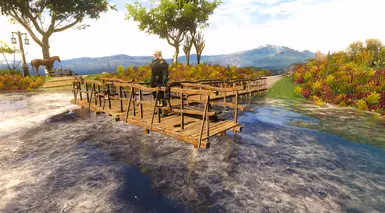 House with a pond at The Witcher 3 Nexus - Mods and community