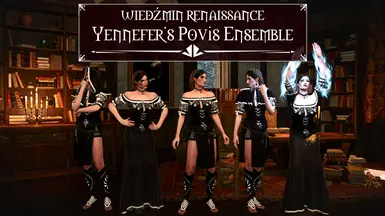 Wiedzmin Renaissance - Yennefer's Povis Ensemble
