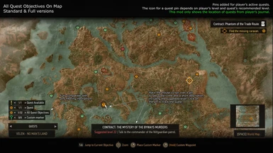 All Quest Objectives On Map