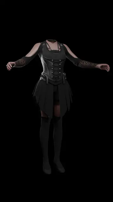 Yennefers Gothicc Summer Dress