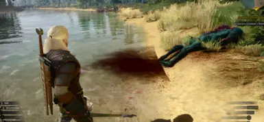 Blood decals on water are workin