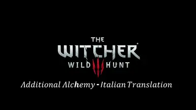Additional Alchemy - Italian Translation