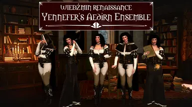 Wiedzmin Renaissance - Yennefer's Aedirn Ensemble