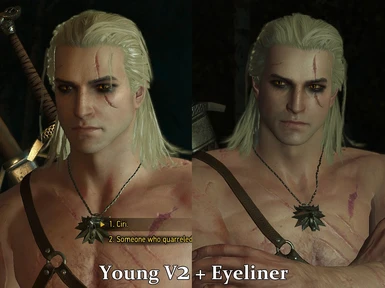 YoungGeralt V2 with Eyeliner