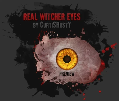 Real Witcher Eyes - Geralt - NextGen