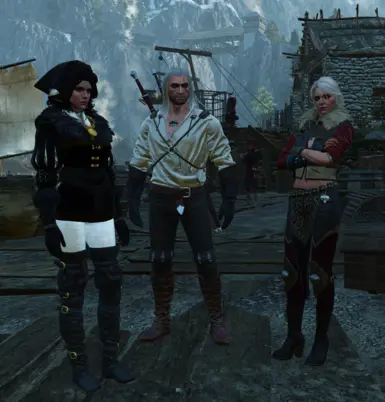 travel outfit, final preparations in skellige