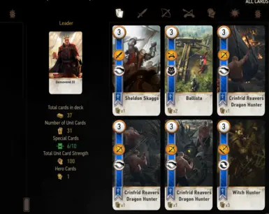 With GDC - EP2 Deck - Gwent Redux