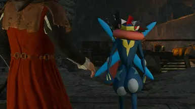 Ash Greninja as Geralt