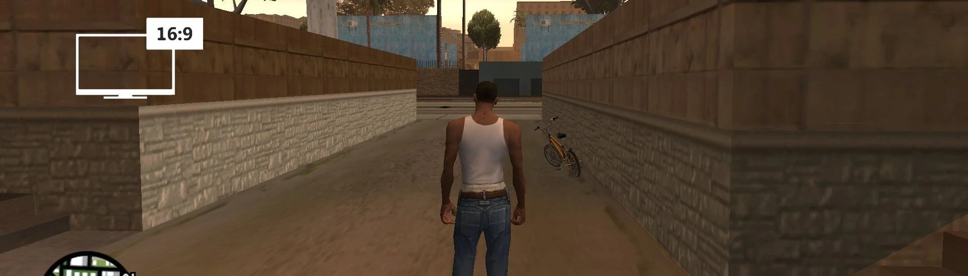 GTA San Andreas screen resolution fix