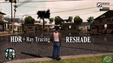 Gta San Andreas - HDR and Ray Tracing (Reshade)
