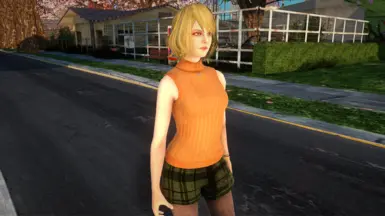 Ashley Graham - RE4 Remake for GTA San Andreas