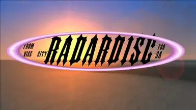 Grand Theft Auto Vice City radardisc for Grand Theft Auto San Andreas
