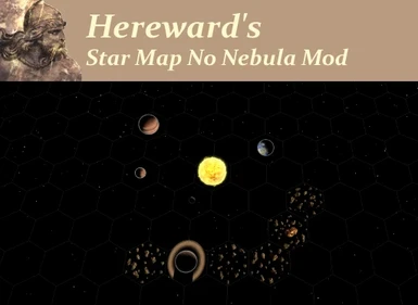Hereward's Star Map No Nebula