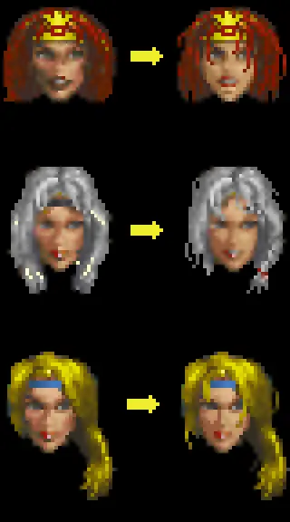 Daggerfall Alternative Faces